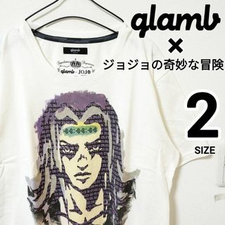 glamb ジョジョの奇妙な冒険 レオーネアバッキオ 半袖Tシャツ size2(Tシャツ/カットソー(半袖/袖なし))