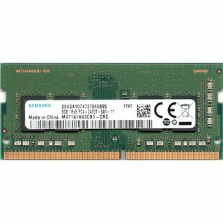 東芝 - SAMSUNG製 ノート用メモリ PC4-2400T 8GB #SM07