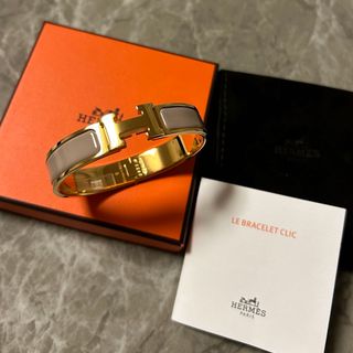 Hermes - HERMES  クリックH  マロングラッセ　ゴールド