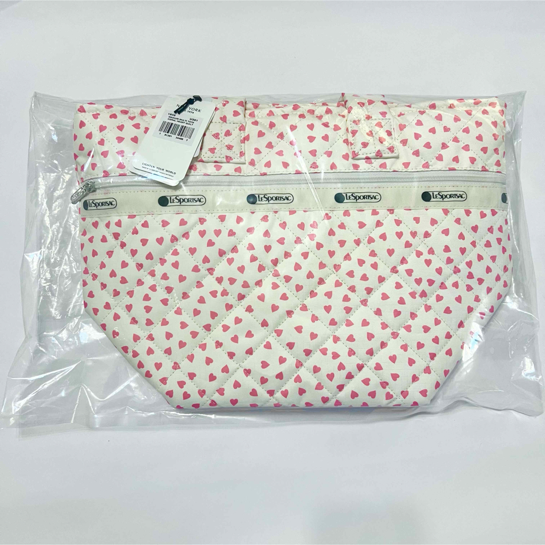 完売】神崎恵 レスポMEDIUM MULTI TOTEコーラルハートキルト 完売】神崎恵 レスポMEDIUM MULTI TOTEコーラルハートキルト
