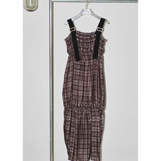 トゥデイフル(TODAYFUL)のStrap Jacquard Dress(ロングワンピース/マキシワンピース)