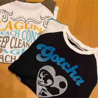 ガッチャ(GOTCHA)のGOTCHAロンTとTシャツ2枚セット(Tシャツ(長袖/七分))