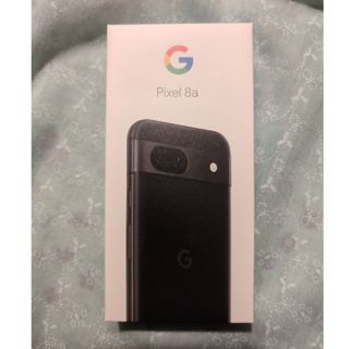 グーグルピクセル(Google Pixel)の【新品未使用】Google Pixel 8a Obsidian 128GB(スマートフォン本体)