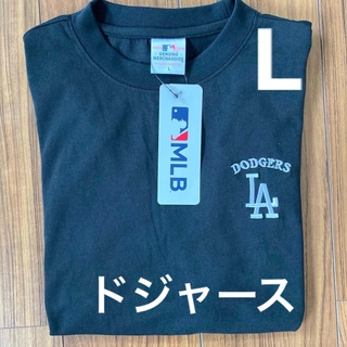 メジャーリーグベースボール(MLB)の新品　レディース　MLB  ロサンゼルスドジャース 半袖Tシャツ　Lサイズ(Tシャツ(半袖/袖なし))