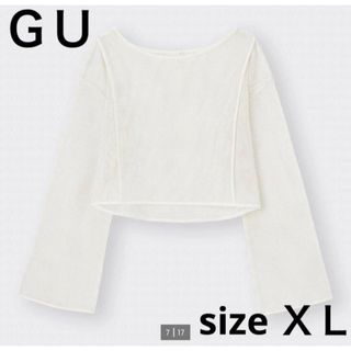 GU ジーユー　メッシュトップス　ＸＬ