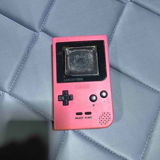 ゲームボーイ(ゲームボーイ)のNintendo GAMEBOY Pocket ピンク色(携帯用ゲーム機本体)