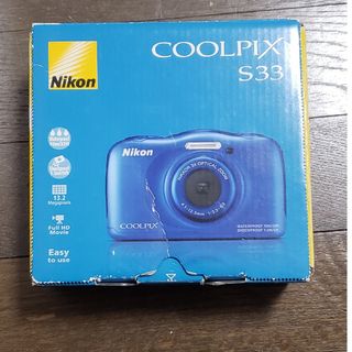 Nikon COOLPIX Style S33 BLUE(コンパクトデジタルカメラ)