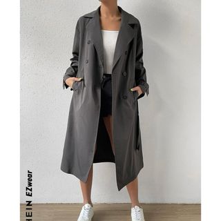 SHEIN - SHEIN トレンチコート　スプリングコート