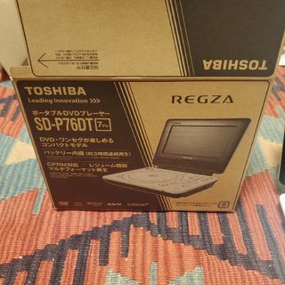 トウシバ(東芝)のTOSHIBA SD-P76DT　REGZAポータブルDVDプレーヤー(DVDプレーヤー)