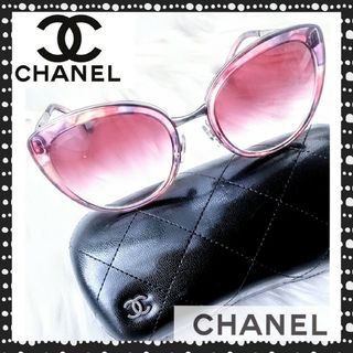 シャネル(CHANEL)のシャネルCHANEL✥バタフライサングラス POLARIZED4208✥美品(サングラス/メガネ)