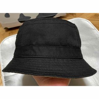 NEW ERA - 訳あり　未使用　new era バケットハット　バケハ　ミリタリー柄　迷彩　黒