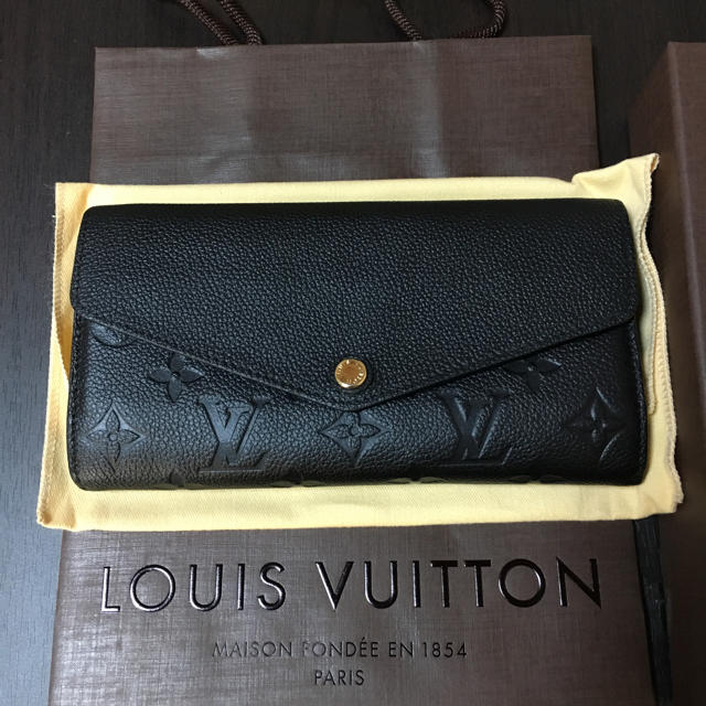 LOUIS VUITTON(ルイヴィトン)のルイ ヴィトン 長財布 アンプラント ポルトフォイユサラ 財布 レディースのファッション小物(財布)の商品写真