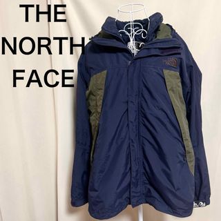 ザノースフェイス(THE NORTH FACE)のTHE NORTH FACE  ジップインジップ　　マウンテンパーカー　ネイビー(マウンテンパーカー)