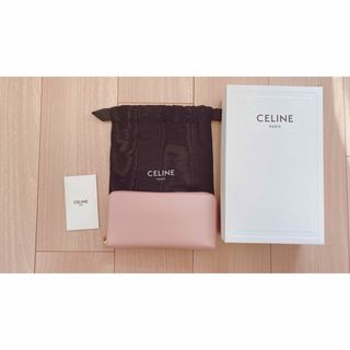 セリーヌ(celine)のCELINE ラージジップウォレット　人気限定カラー　ペタル　モーブピンク(財布)