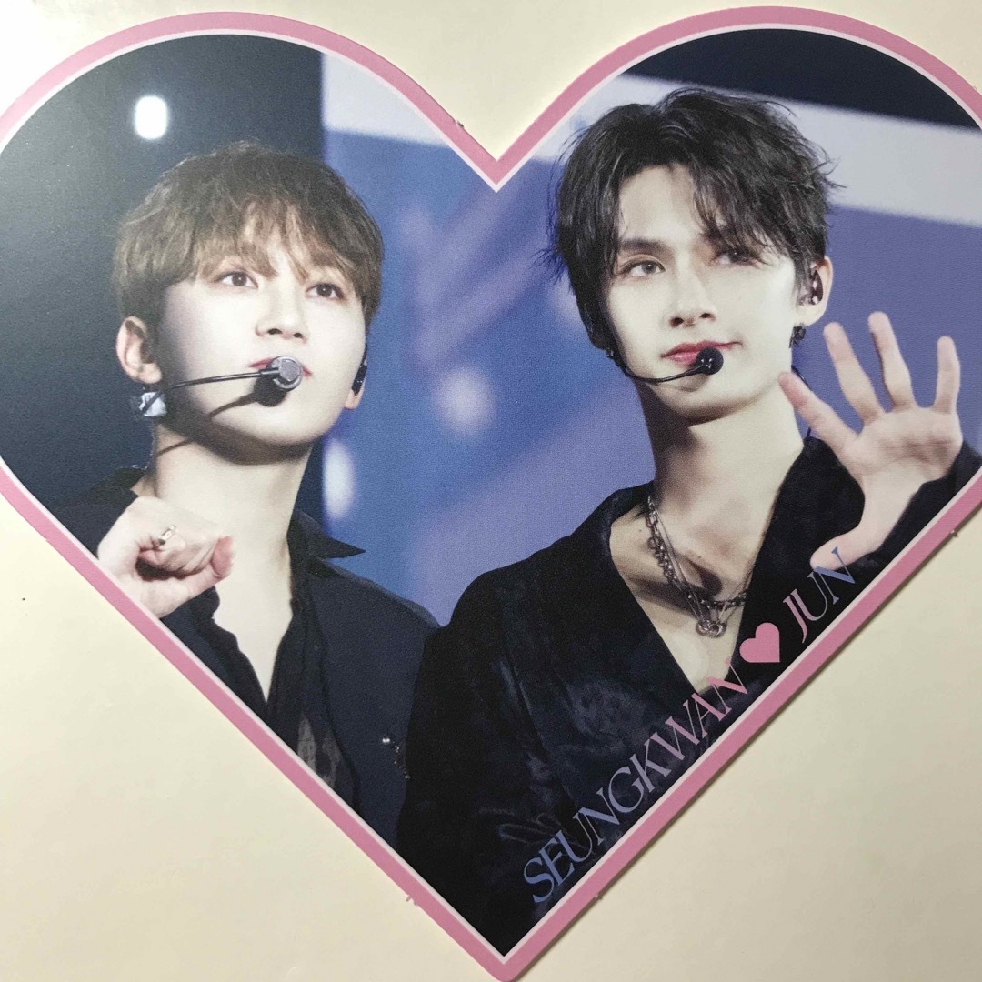 SEVENTEEN ハートカード スングァン ジュン エンタメ/ホビーのCD(K-POP/アジア)の商品写真