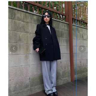 アメリヴィンテージ(Ameri VINTAGE)のameri PUFF SLEEVE WOOL JACKET(テーラードジャケット)