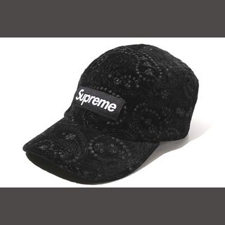 Supreme - 2023AW シュプリーム Velvet Paisley Camp Cap