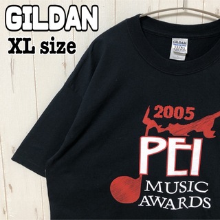 GILDAN - GILDAN ギルダン　両面プリント　ミュージック　オーバーサイズtシャツ 古着