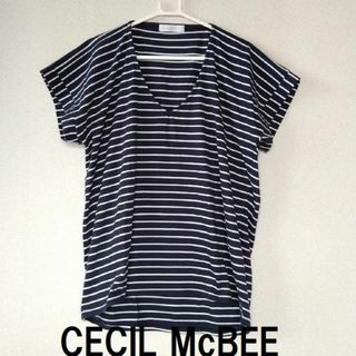 セシルマクビー(CECIL McBEE)の★ CECILMcBEE(セシルマクビー) ボーダーカットソー ★(カットソー(半袖/袖なし))