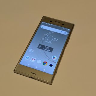 SONY Xperia XZ1 SO-01K Silver　SIMロック解除済み(スマートフォン本体)