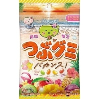 カスガイセイカ(春日井製菓)の春日井製菓 つぶグミ バカンス 75g×6袋(菓子/デザート)