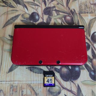 ニンテンドー3DS(ニンテンドー3DS)のニンテンドー3DS LL レッド×ブラック(携帯用ゲーム機本体)