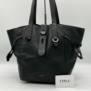 フルラ(Furla)の✨希少✨️美品✨️FURLA NET ハンドバッグ トートバッグ ブラック(ハンドバッグ)