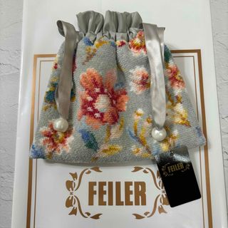 フェイラー(FEILER)の【新品】フェイラーFEILER 巾着ポーチ プレゼント袋リボンシール付(ポーチ)