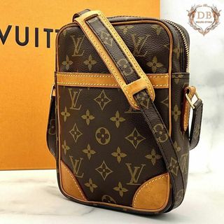 LOUIS VUITTON - ルイヴィトン モノグラム ダヌーブ ショルダーバッグ ブラウン 斜め掛け