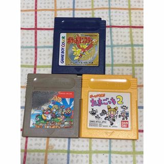 ゲームボーイ - ゲームボーイソフト3本セット ポケットモンスター金 ワリオランド たまごっち