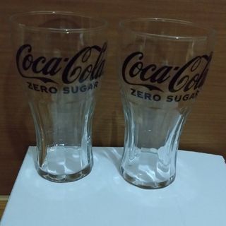 コカコーラ(コカ・コーラ)の【新品】コカ・コーラゼロ　オリジナル　ペアグラス:⁠-⁠P(ノベルティグッズ)