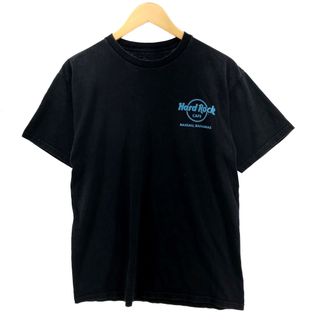 古着 HARD ROCK CAFE ハードロックカフェ バックプリント アドバタイジングTシャツ メンズM /eaa410234(Tシャツ/カットソー(半袖/袖なし))