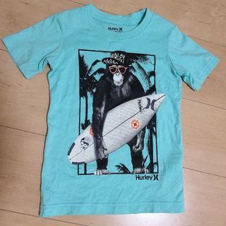 ハーレー(Hurley)のティティティ、ティファニーなブルーがうちゅくしい！サイズ98-104cm(Tシャツ/カットソー)