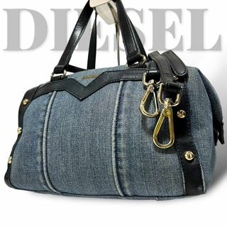 DIESEL - 美品　ディーゼル　2way ショルダーバッグ　ハンドバッグ　斜め掛け　デニム生地