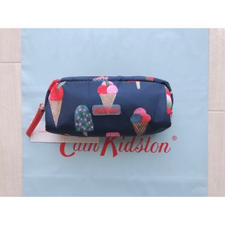 キャスキッドソン(Cath Kidston)の【新品未使用】キャスキッドソン スモール ジップポーチ アイスクリーム(ポーチ)