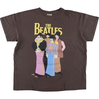 古着 THE BEATLES ビートルズ バンドTシャツ バンT メンズXL /eaa451423(Tシャツ/カットソー(半袖/袖なし))