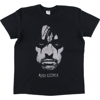古着 ALICE COOPER アリスクーパー バンドTシャツ バンT メンズM /eaa452808(Tシャツ/カットソー(半袖/袖なし))