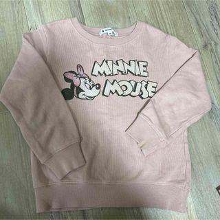 グローバルワーク(GLOBAL WORK)のミニーちゃんトレーナー　110-120サイズ(Tシャツ/カットソー)