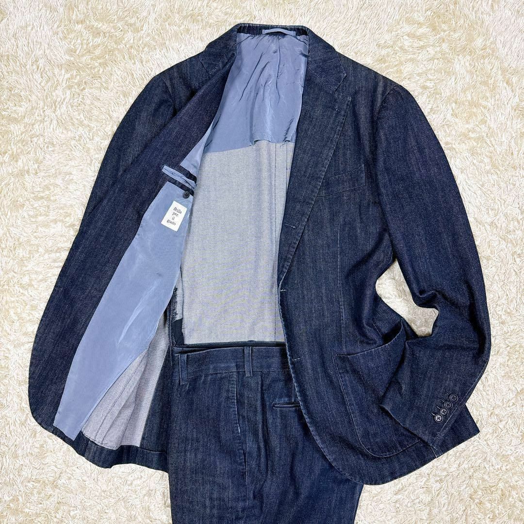 Brilla per il gusto - Brilla per il gusto (BEAMS) インディゴ セットアップ
