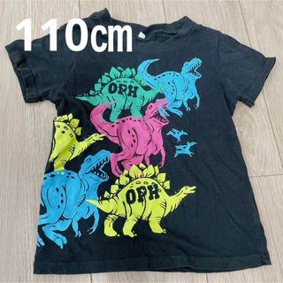 キッズTシャツ　男の子服　子ども服　恐竜(Tシャツ/カットソー)