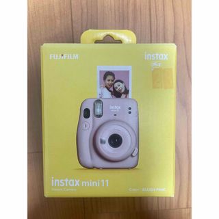 FUJIFILM instax mini 11 チェキ本体 ブラッシュピンク