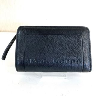 マークジェイコブス(MARC JACOBS)のＲ　極美品 MARC JACOBS レザー L字ファスナー財布 BLACK(長財布)