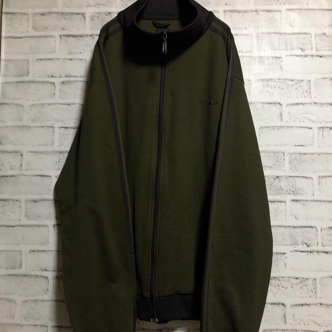 adidas Originals - 希少2XLカーキ⭐️90s adidas トラック adidas Originals - 希少2XLカーキ⭐️90s adidas トラック