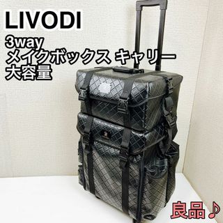 LUVODI 3way メイクボックス キャリー 大容量(旅行用品)