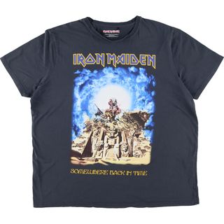 古着 ビッグサイズ IRON MAIDEN アイアンメイデン バンドTシャツ バンT メンズXXXL /eaa452803(Tシャツ/カットソー(半袖/袖なし))