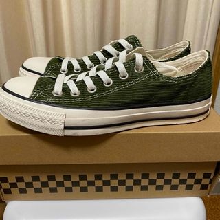 コンバース(CONVERSE)のコンバース ローカット コーデュロイ カーキ(スニーカー)