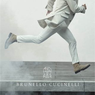 ブルネロクチネリ(BRUNELLO CUCINELLI)のM46★未使用★22-23AW★極上スエードレザー ブーツ ブルネロクチネリ(ブーツ)