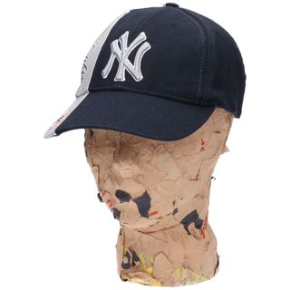 古着 TWINS MLB NEWYORK YANKEES ニューヨークヤンキース ツートン ベースボールキャップ フリーサイズ /gaa002903(キャップ)