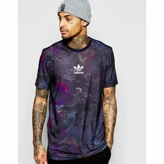 アディダス(adidas)の★限定 貴重 アディダス オリジナルス 総柄半袖Ｔシャツ M ブランド(ウェア)