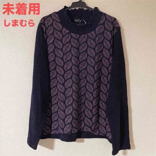 シマムラ(しまむら)の《未着用》 レディース ミセス トップス しまむら(Tシャツ(長袖/七分))